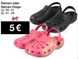 Woolworth Damen oder Herren Clogs Angebot