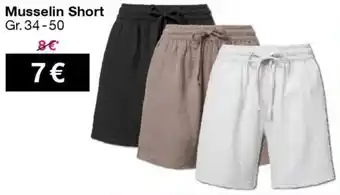 Woolworth Musselin Short Angebot
