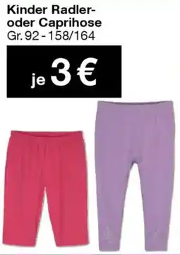 Woolworth Kinder Radler- oder Caprihose Angebot