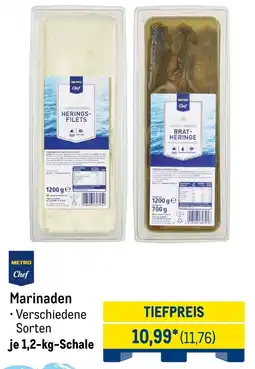 METRO METRO Chef Marinaden Angebot