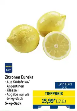 METRO METRO Chef Zitronen Eureka Angebot
