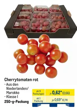 METRO Cherrytomaten rot Angebot