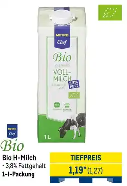 METRO METRO Chef Bio H-Milch Angebot