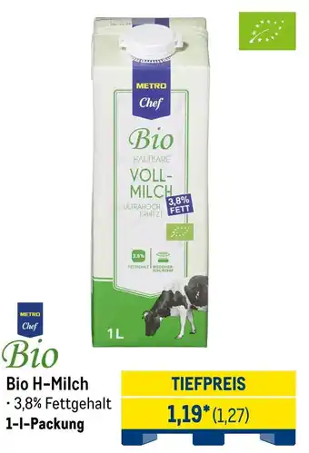 METRO METRO Chef Bio H-Milch Angebot