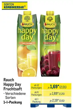 METRO Rauch Happy Day Fruchtsaft Angebot