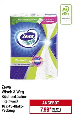 METRO Zewa Wisch & Weg Küchentücher Angebot