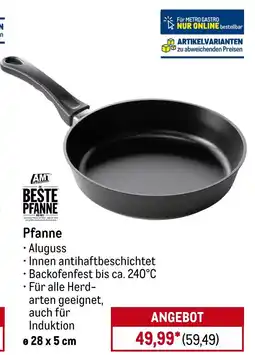 METRO Pfanne Angebot