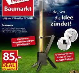 Sonderpreis Baumarkt Feuerrohr Angebot