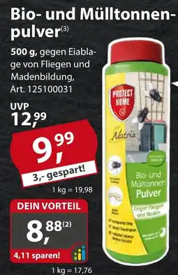 Sonderpreis Baumarkt PROTECT HOME Bio-und Mülltonnen Pulver Angebot