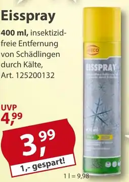 Sonderpreis Baumarkt WECO Eisspray Angebot