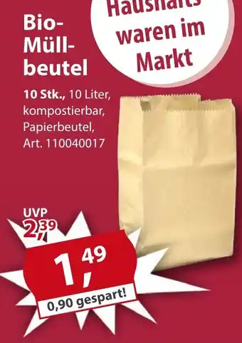 Sonderpreis Baumarkt Bio- Müllbeutel Angebot