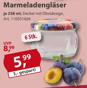 Sonderpreis Baumarkt Marmeladengläser Angebot