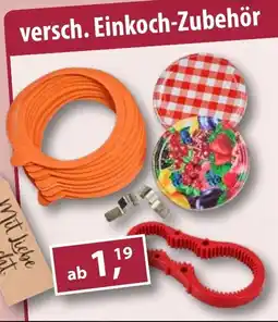Sonderpreis Baumarkt versch. Einkoch-Zubehör Angebot