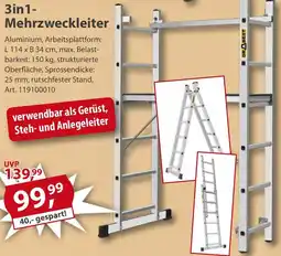 Sonderpreis Baumarkt 3in1- Mehrzweckleiter Angebot