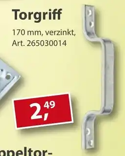 Sonderpreis Baumarkt Torgriff Angebot