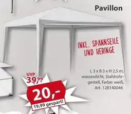 Sonderpreis Baumarkt Pavillon Angebot