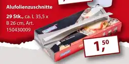 Sonderpreis Baumarkt Alufolienzuschnitte Angebot