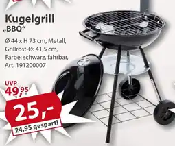 Sonderpreis Baumarkt Kugelgrill ,,BBQ" Angebot