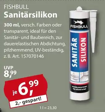 Sonderpreis Baumarkt FISHBULL Sanitärsilikon Angebot