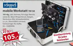 Sonderpreis Baumarkt scheppach mobile Werkstatt TB150 Angebot