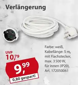 Sonderpreis Baumarkt Verlängerung Angebot