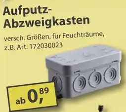 Sonderpreis Baumarkt Aufputz- Abzweigkasten Angebot