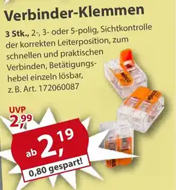 Sonderpreis Baumarkt Verbinder-Klemmen Angebot