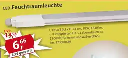 Sonderpreis Baumarkt LED-Feuchtraumleuchte Angebot
