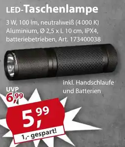 Sonderpreis Baumarkt LED-Arbeitslampe LED-Taschenlampe Angebot