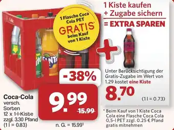 Famila Nord West Coca-Cola Angebot
