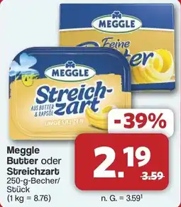 Famila Nord West Meggle Butter oder Streichzart Angebot