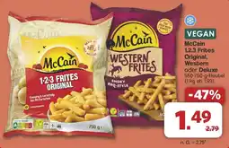 Famila Nord West McCain 1.2.3 Frites Original, Western oder Deluxe Angebot