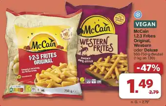 Famila Nord West McCain 1.2.3 Frites Original, Western oder Deluxe Angebot