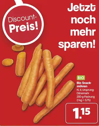 Famila Nord West Bio Snackmöhren Angebot
