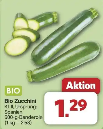 Famila Nord West Bio Zucchini Angebot