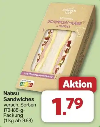 Famila Nord West Natsu Sandwiches Angebot