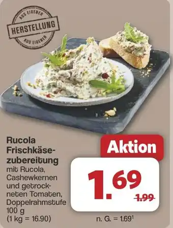 Famila Nord West Rucola Frischkäsezubereitung Angebot