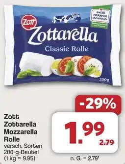 Famila Nord West Zott Zottarella Mozzarella Rolle Angebot