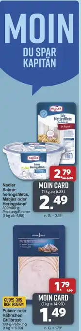 Famila Nord West Nadler Sahneheringsfilets, Matjes oder Heringstopf Angebot