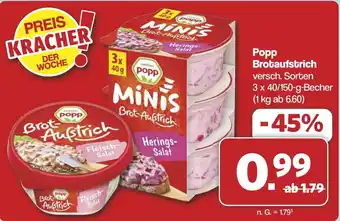 Famila Nord West Popp Brotaufstrich Angebot