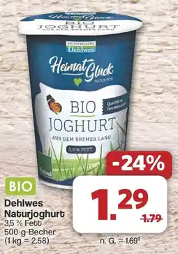 Famila Nord West BIO Dehlwes Naturjoghurt Angebot