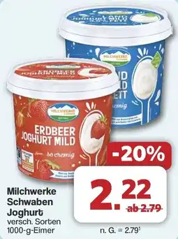 Famila Nord West Milchwerke Schwaben Joghurt Angebot