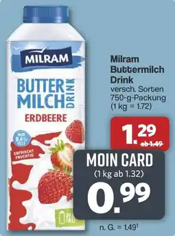 Famila Nord West Milram Buttermilch Drink Angebot