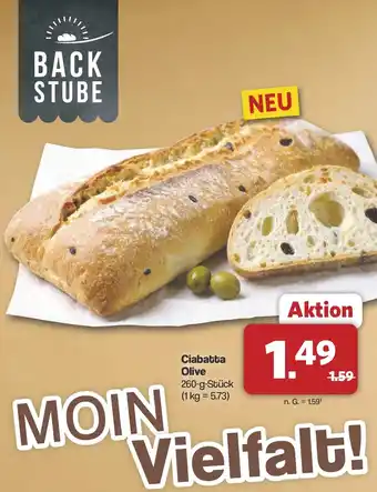 Famila Nord West Ciabatta Olive Angebot