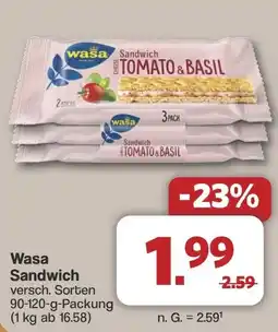 Famila Nord West Wasa Sandwich Angebot