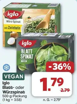 Famila Nord West Iglo Blatt- oder Würzspinat Angebot