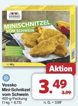 Famila Nord West Vossko Mini-Schnitzel vom Schwein Angebot