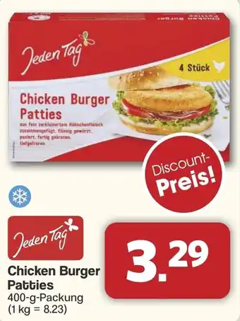 Famila Nord West Jeden Tag Chicken Burger Patties Angebot