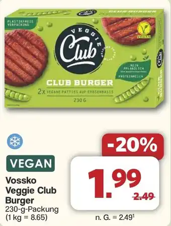 Famila Nord West Vossko Veggie Club Burger Angebot