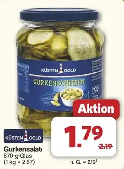 Famila Nord West KÜSTEN GOLD Gurkensalat Angebot